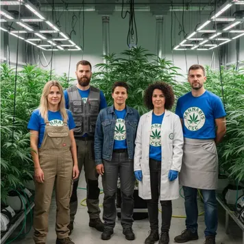Hannabis CSC Hannover – Team im Cannabis Growroom